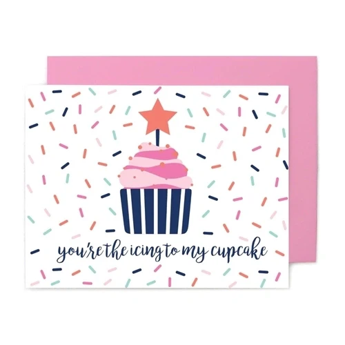ICING TO MY CUPCAKE CARD
