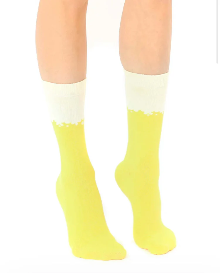 BEER 3D CREW SOCKS