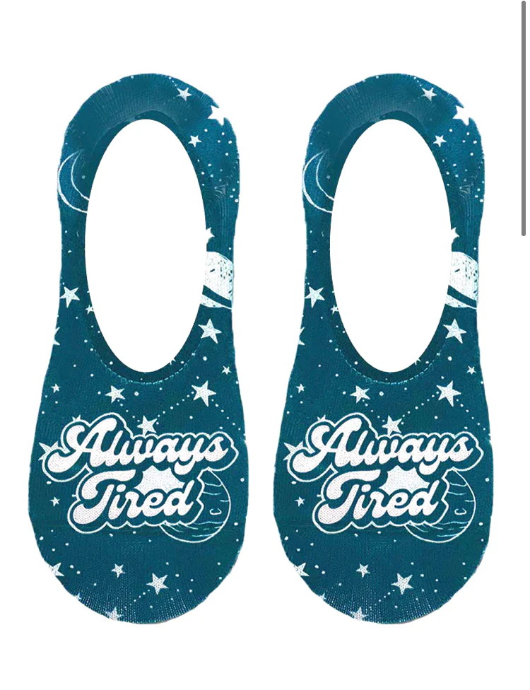 LINER SOCKS-ALWAYS TIRED