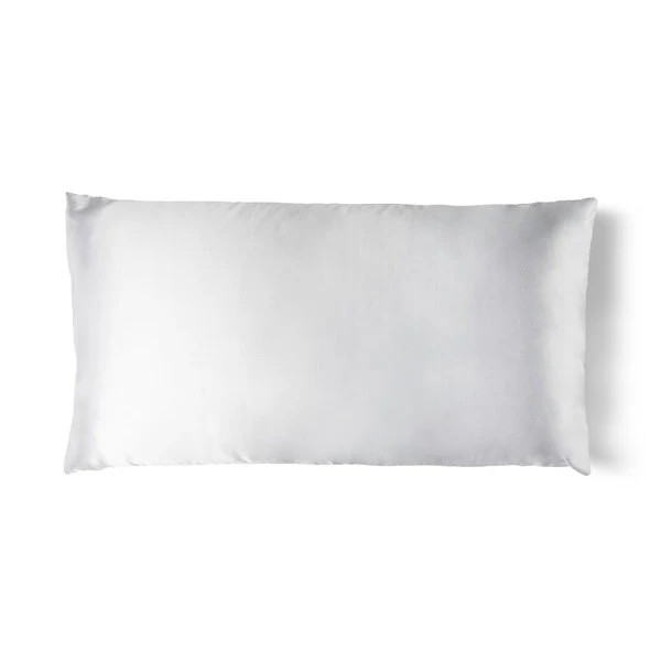 SATIN KING PILLOW CASE-WHITE