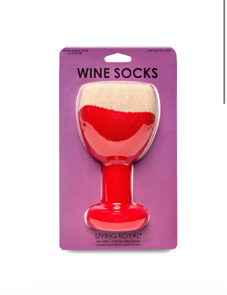 WINE 3D CREW SOCKS