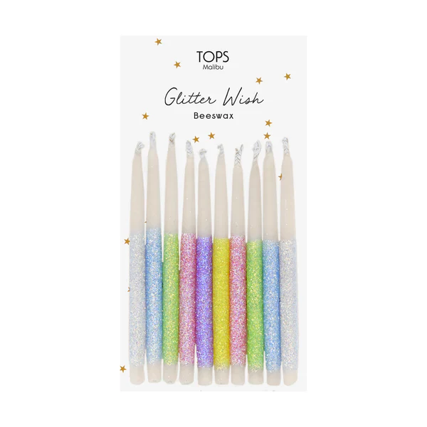 GLITTER PASTEL CANDLES 3